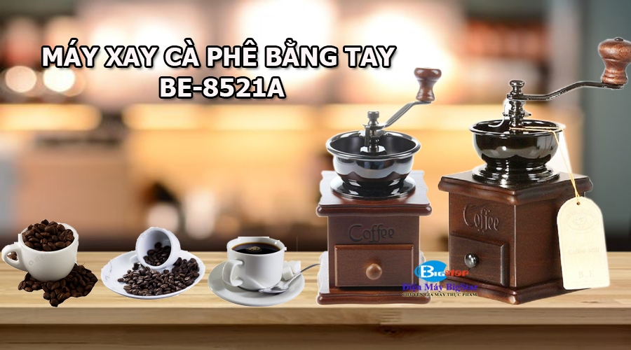 may xay cafe bang tay BE 8521A7