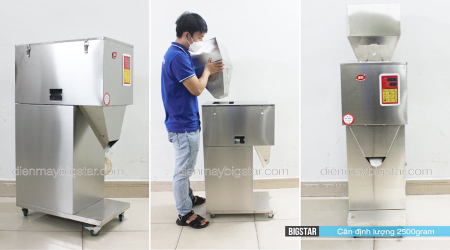 Cân định lượng 2500gram