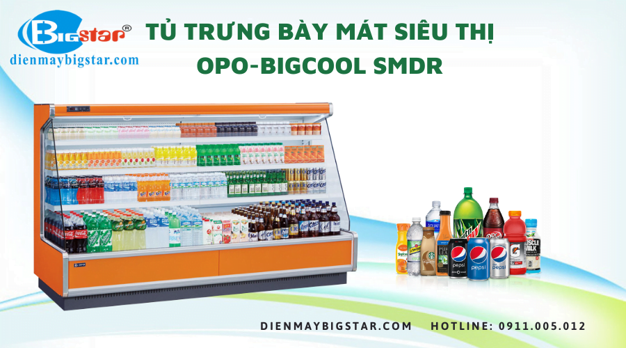 Tủ mát siêu thị OPO-BIGCOOL SMDR