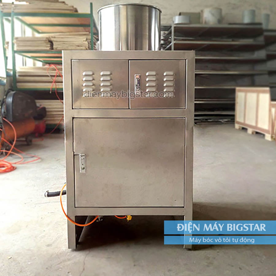 máy bóc vỏ tỏi