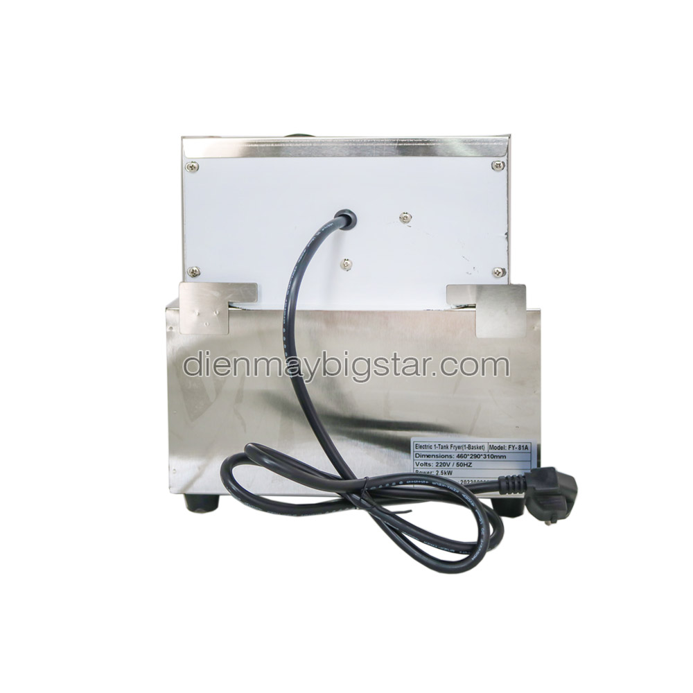 Bếp chiên nhúng điện cao cấp FY-81A 9 Bếp chiên nhúng điện cao cấp FY-81A - Ảnh 3