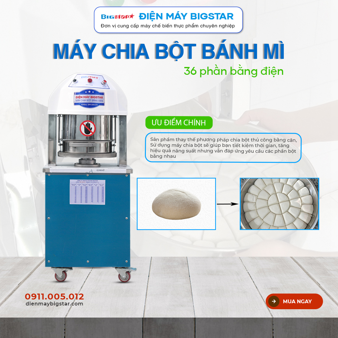 may chia bot lam banh mi 36 phan bang dien banner