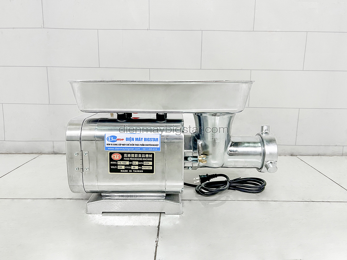 Máy xay thịt Đài Loan ATS TS-102AL 15 may xay thit dai loan ATS TS 102AL 1.4