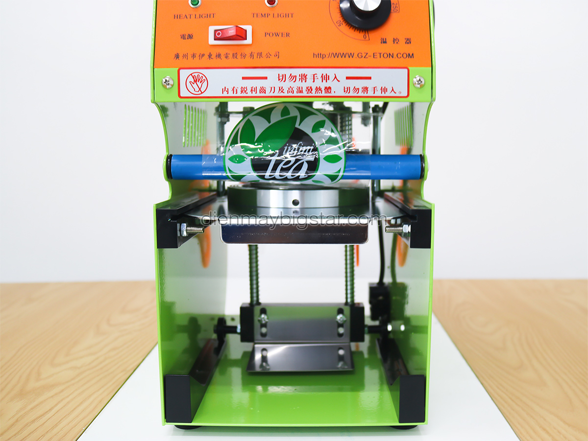 Máy ép ly trà sữa ETON S2-1 20 may ep ly tra sua eton S2 1 4 1