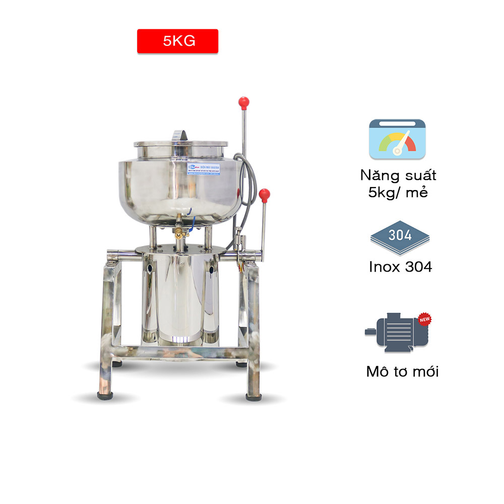Máy xay giò chả 5kg 2 lớp - Thông số kỹ thuật