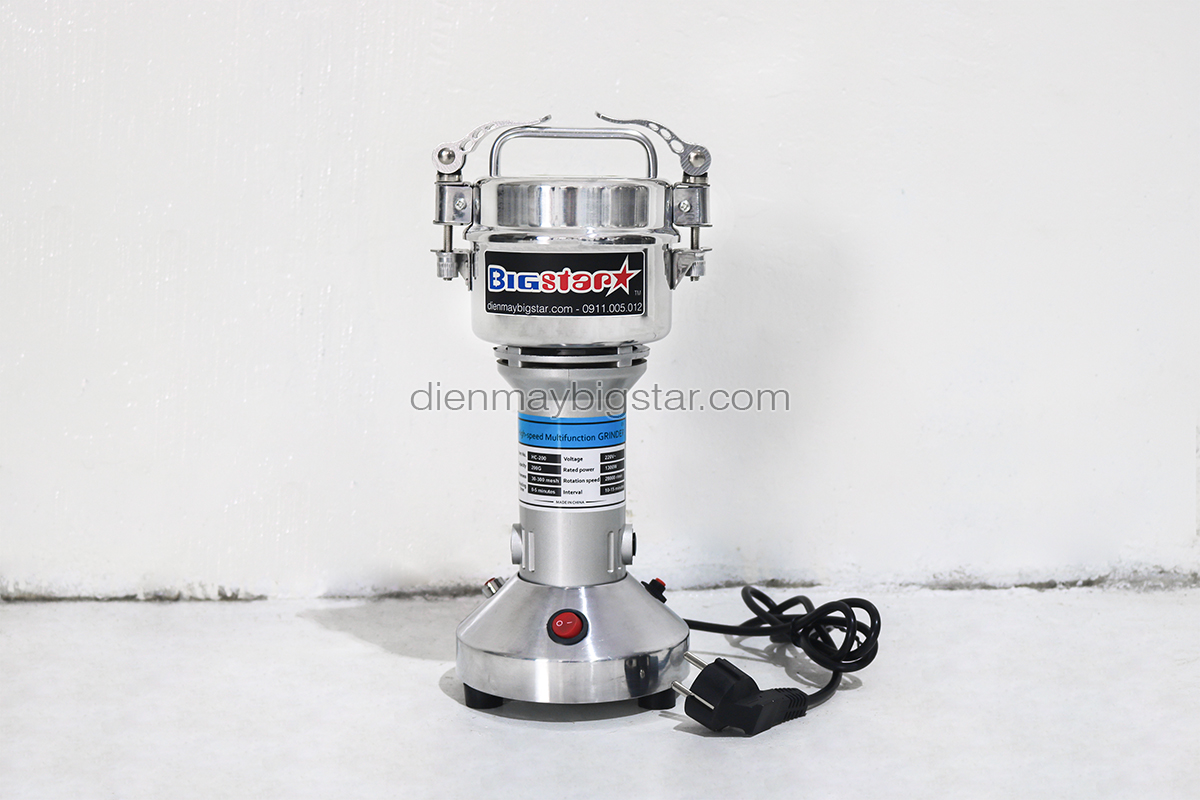 Máy xay bột khô HC-200 16 may xay bot kho QE 200 1.7
