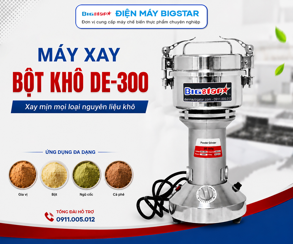 may xay bot kho DE 300 banner 2