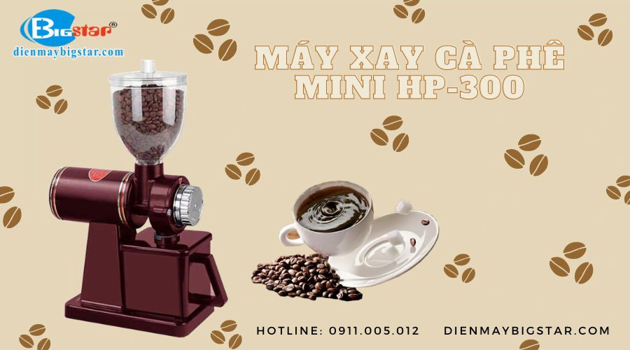 may xay ca phe mini hp 300