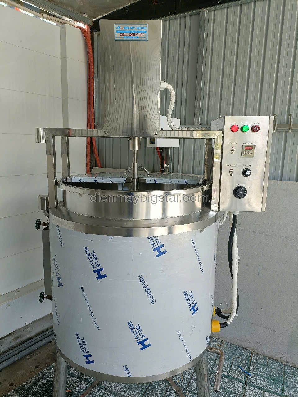 Nồi nấu có cánh khuấy 200 Lít 15 noi nau canh khuay 200L 2