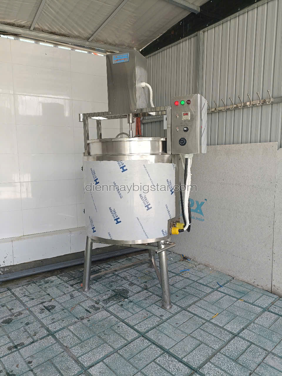 Nồi nấu có cánh khuấy 200 Lít 13 noi nau canh khuay 200L 4