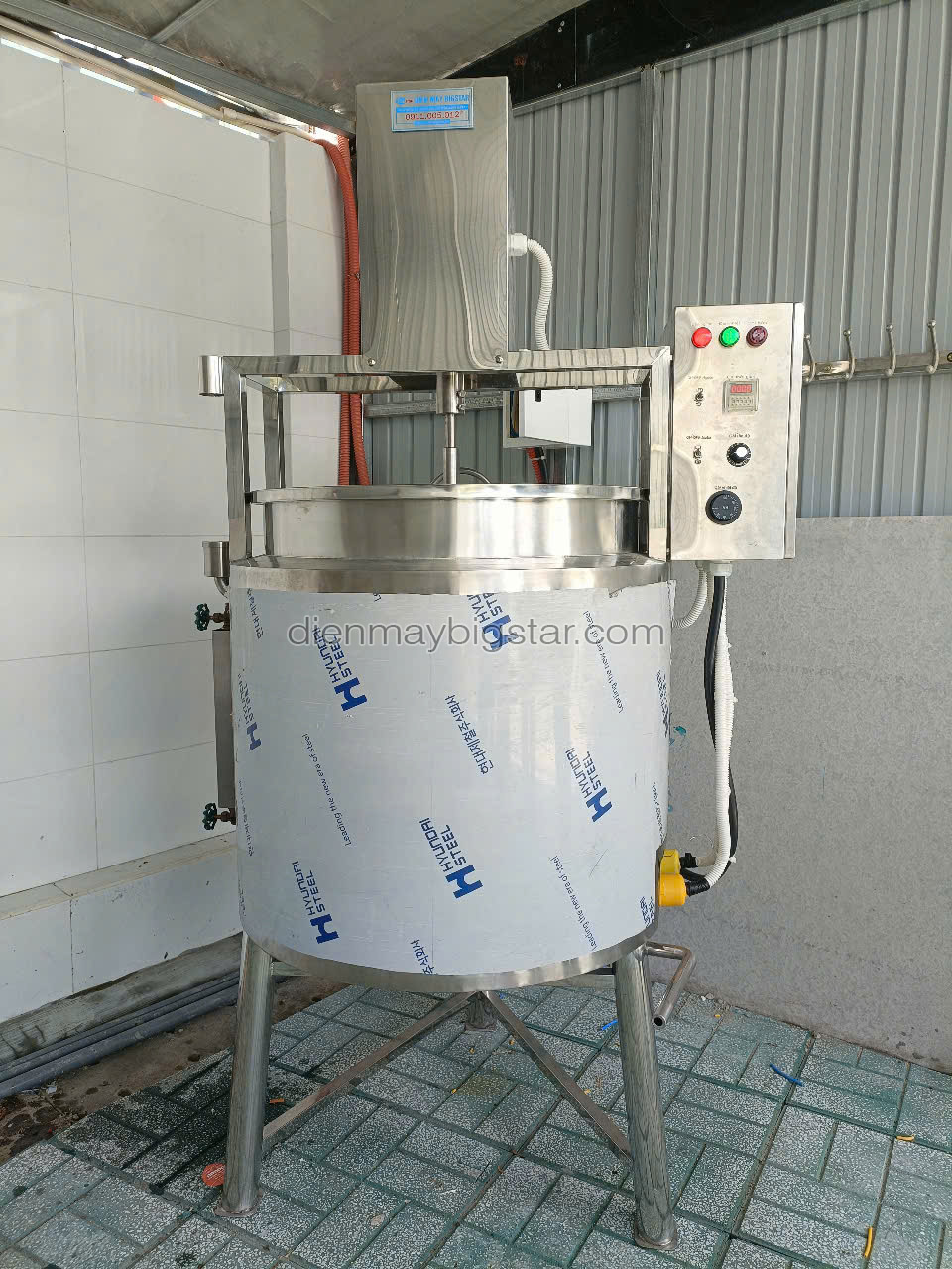 Nồi nấu có cánh khuấy 200 Lít 17 noi nau canh khuay 200L 5