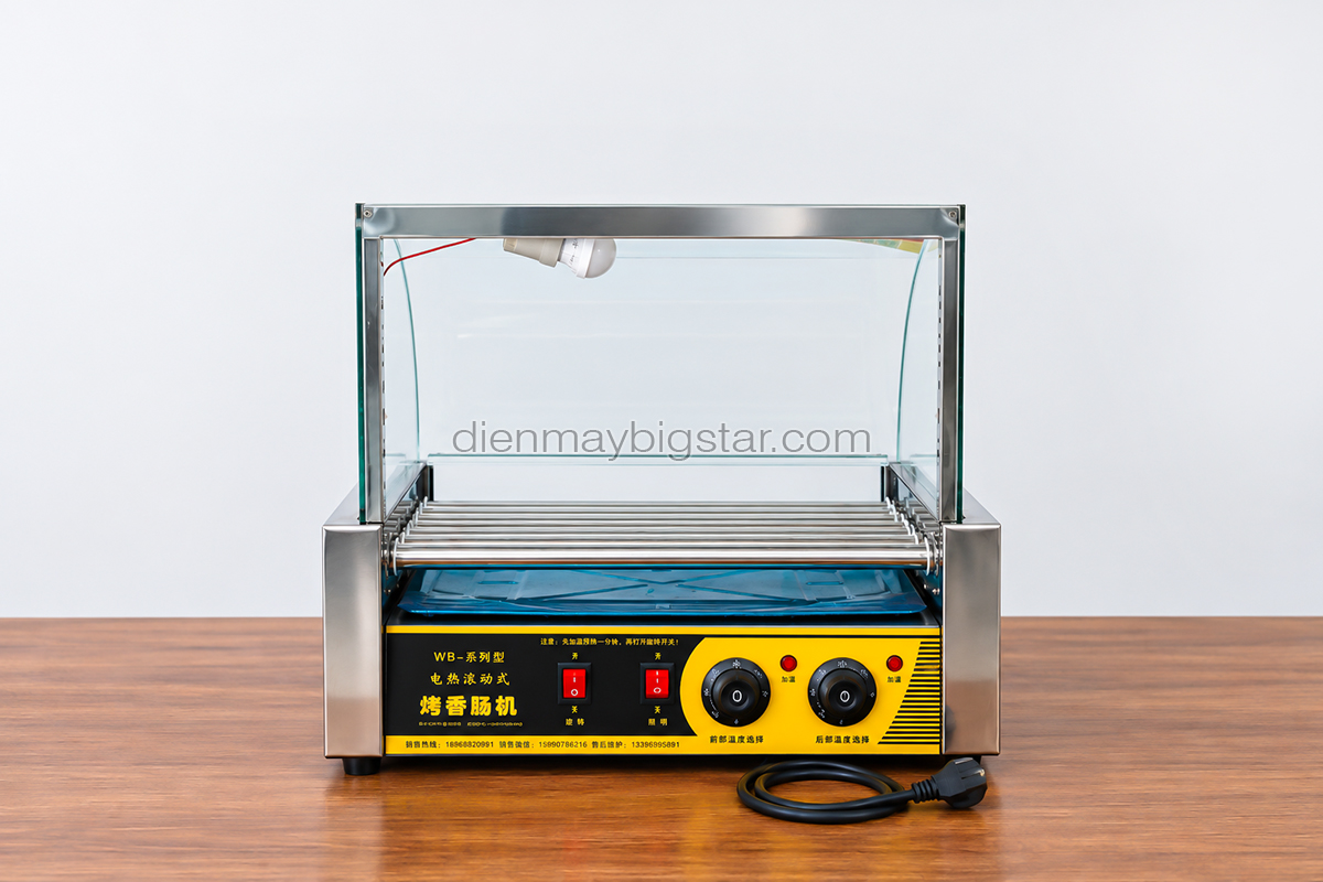 Máy nướng xúc xích BS7 17 may nuong xuc xich BS7 7