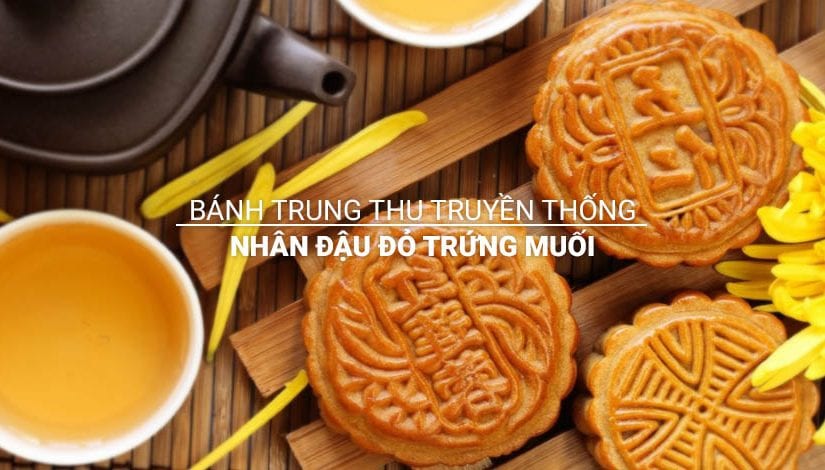 Bánh Trung Thu Đậu Đỏ - Món Quà Truyền Thống Ý Nghĩa