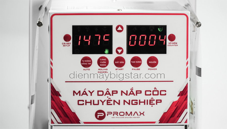 Máy dập nắp ly tự động Promax PA-SM95