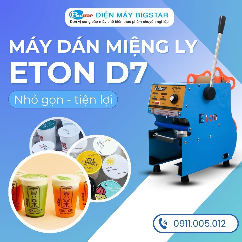 may dan mieng ly ETON D7