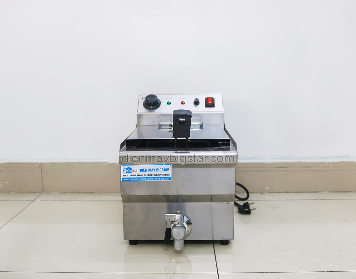 Mới mở quán ăn vặt nên dùng bếp chiên nhúng nào tốt giá rẻ 28 bep chien nhung 10L 1