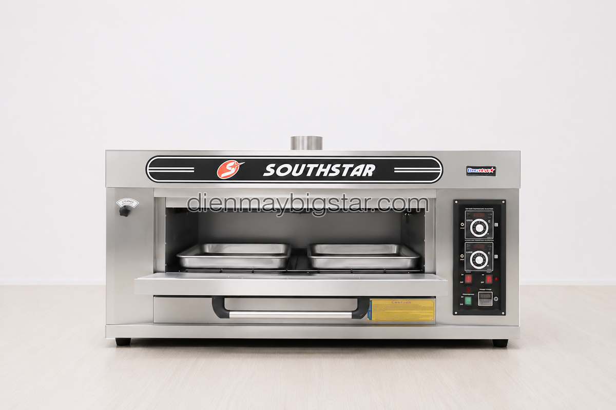 Lò nướng bánh 1 tầng 2 khay gas 31 lo nuong 1 tang 2 khay dung gas 5