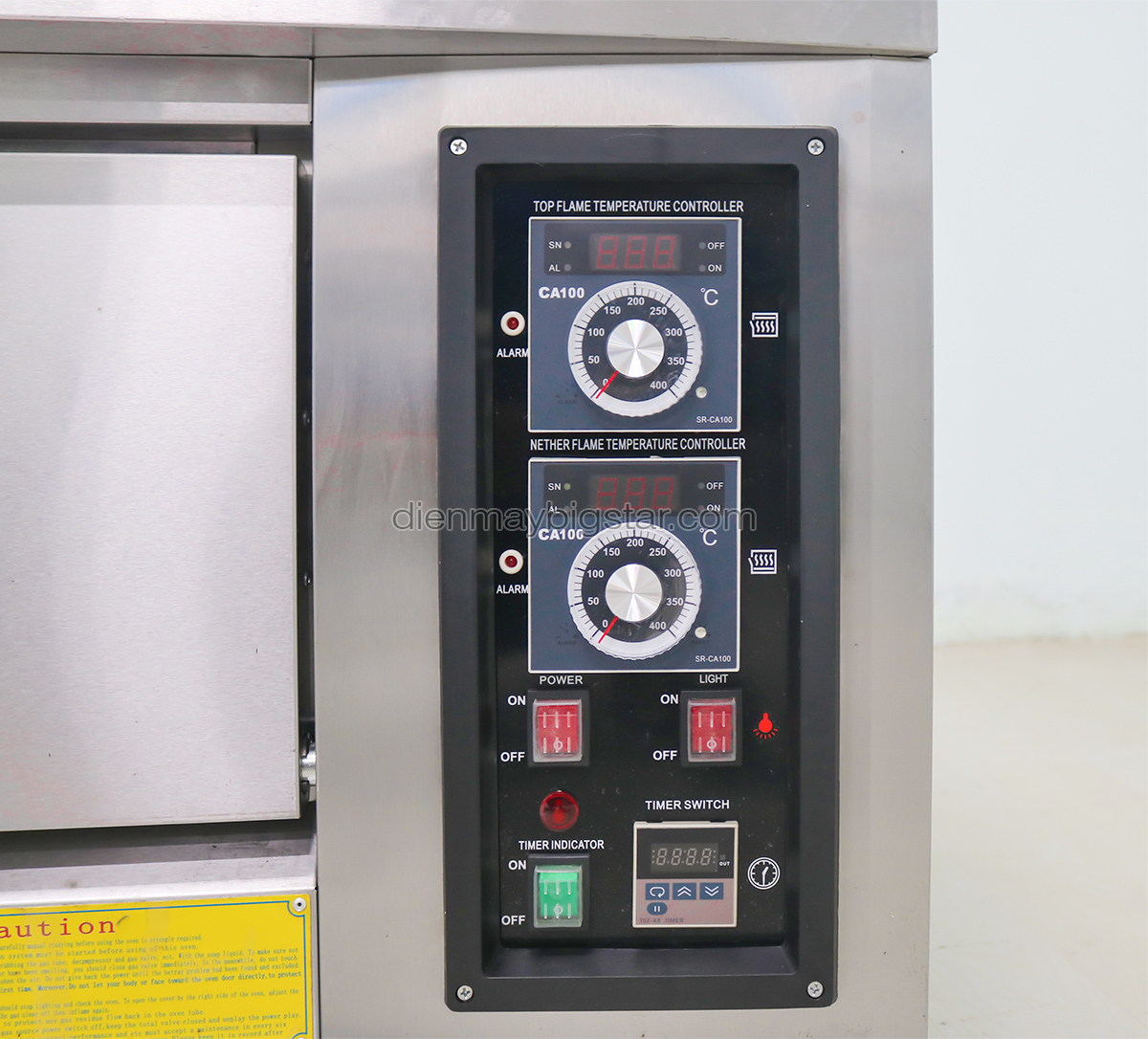 Lò nướng bánh 1 tầng 2 khay gas 33 lo nuong 1 tang 2 khay dung gas 8