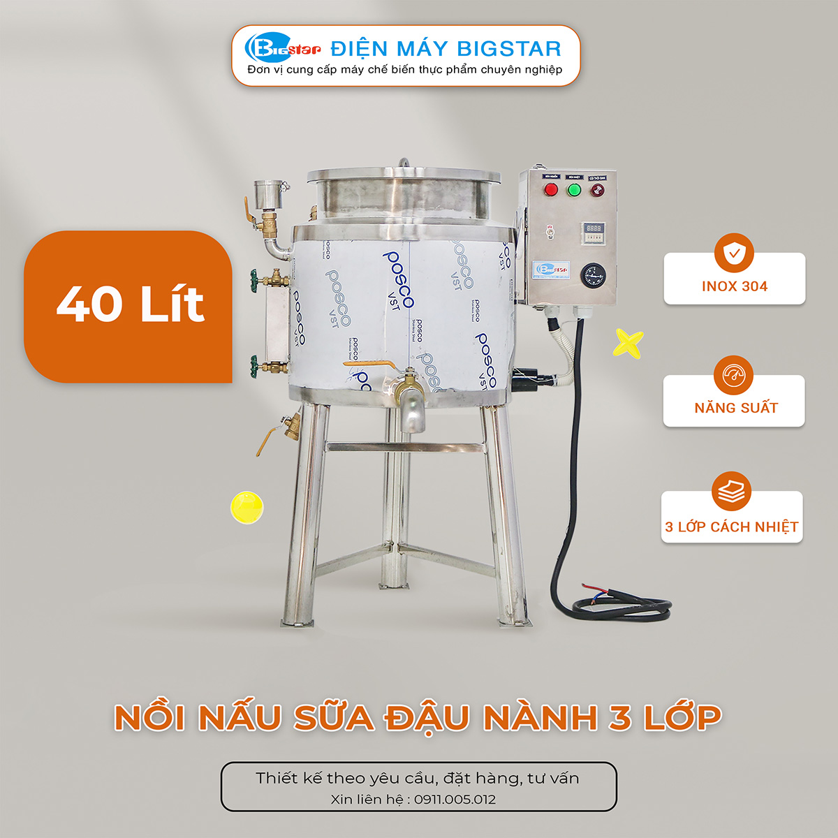 noi nau sua dau nanh 3 lop 40l t 9