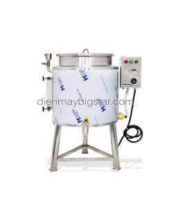 Nồi nấu sữa đậu nành 3 lớp 100L