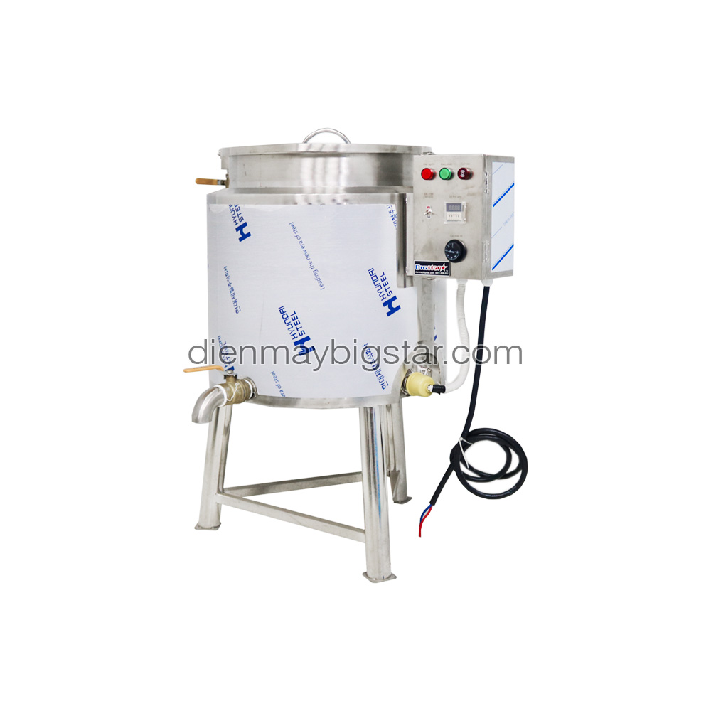 Nồi nấu sữa đậu nành 3 lớp 100L 10 Nồi nấu sữa đậu nành 3 lớp 100L - Ảnh 2