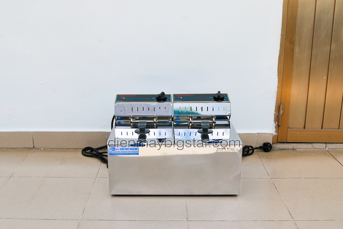 Bếp chiên nhúng điện đôi 9x2 Berjaya DF11D-17 16 bep chien nhung dien doi df11d 17 3