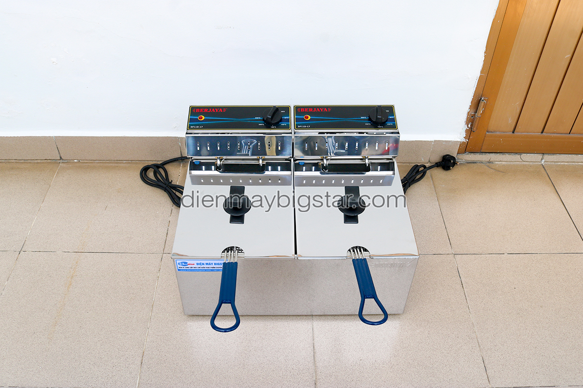 Bếp chiên nhúng điện đôi 9x2 Berjaya DF11D-17 19 bep chien nhung dien doi df11d 17 6