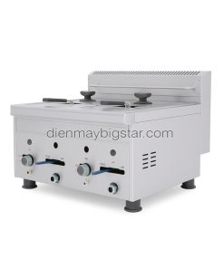Bếp chiên nhúng gas đôi 11x2 Berjaya GDF11D