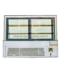 Tủ trưng bày bánh kem 3 tầng kính cong 1m5 GB-350-4L 13 tu trung bay banh kem 3 tang kinh cong tu 4
