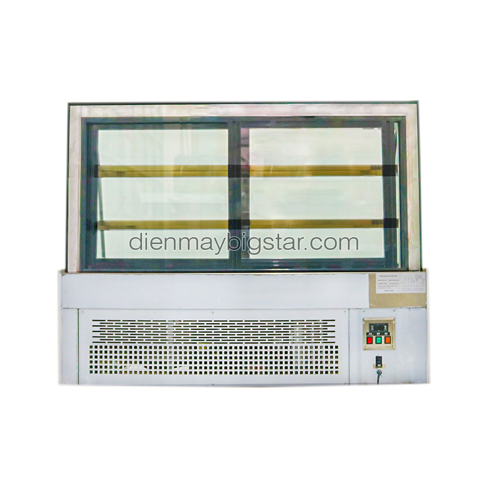 Tủ trưng bày bánh kem 3 tầng kính cong 1m5 GB-350-4L 10 Tủ trưng bày bánh kem 3 tầng kính cong 1m5 GB-350-4L - Ảnh 4