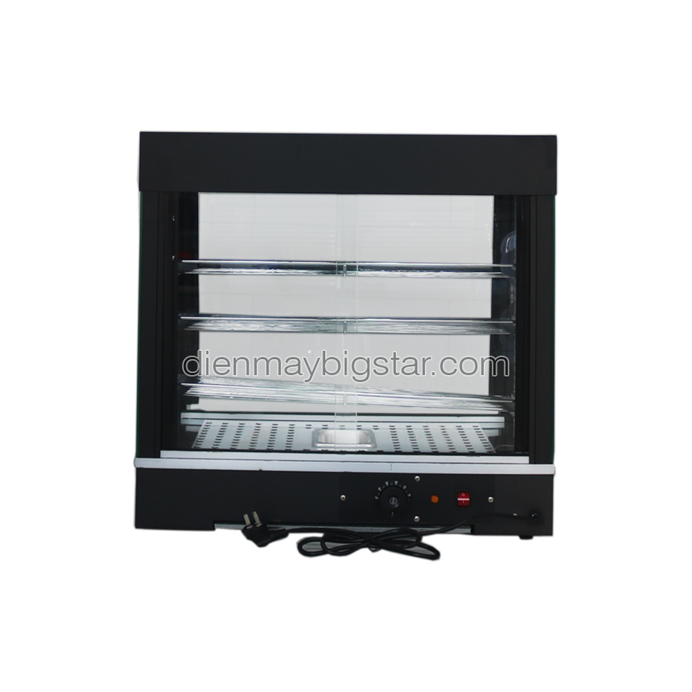 Tủ giữ nóng thực phẩm mặt cong 660mm FY-601 13 Tủ giữ nóng thực phẩm mặt cong 660mm FY-601 - Ảnh 3