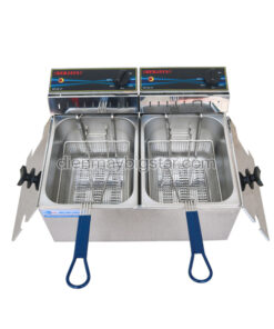 Bếp chiên nhúng điện đôi 9x2 Berjaya DF11D-17