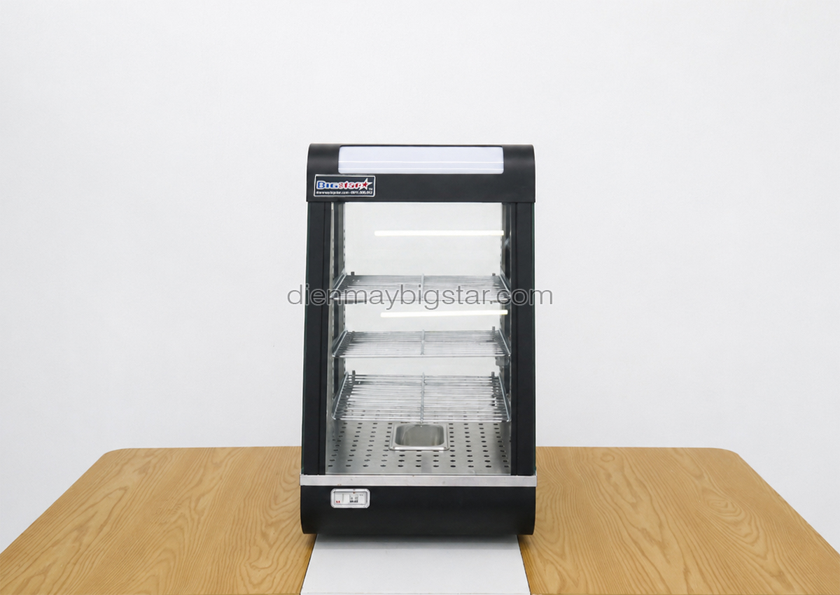 Tủ trưng bày giữ nóng bánh 380mm FY-604 17 tu trung bay giu nong banh 380mm FY 604 5