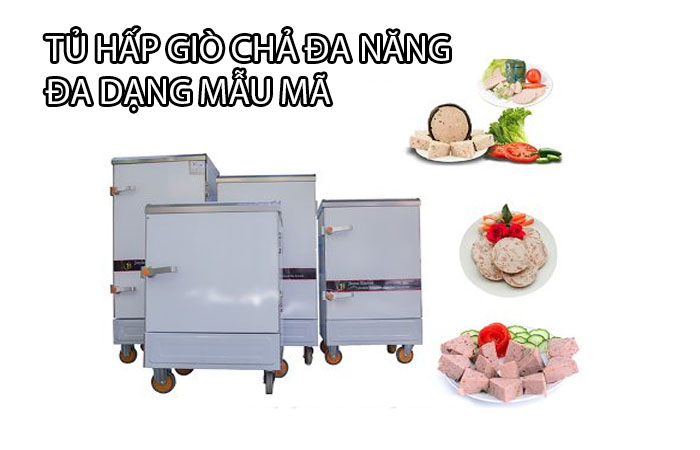 Tủ hấp giò chả công nghiệp 31 tu hap gio cha chuyen nghiep