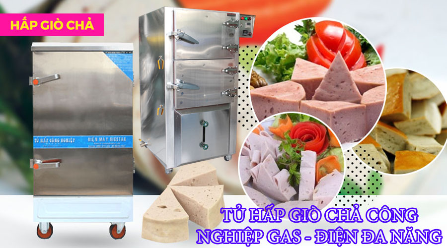 Tủ hấp giò chả công nghiệp 29 tu hap gio cha cong nghiep gia re