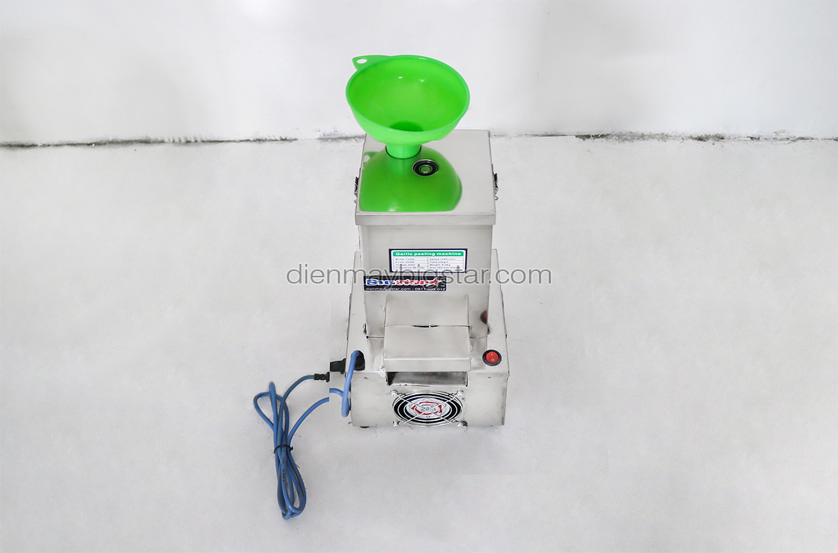 Máy bóc vỏ hành tỏi F1 18 may boc vo hanh toi F1 1.2