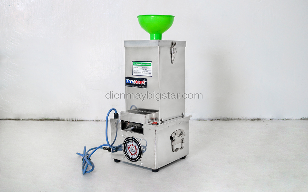 Máy bóc vỏ hành tỏi F1 21 may boc vo hanh toi F1 1.7