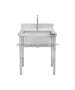 Chậu rửa công nghiệp 1 hố INOX 304