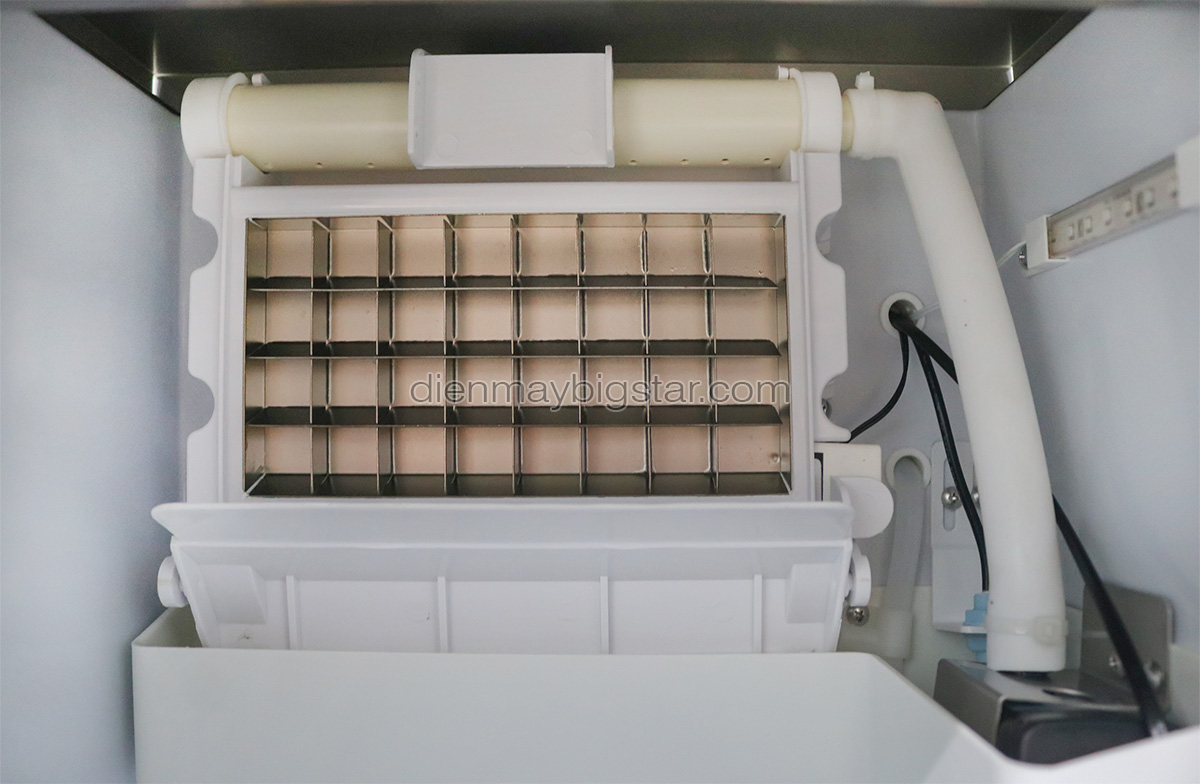 Máy làm đá viên uống nước mini 10 may lam da vien 50kg 9