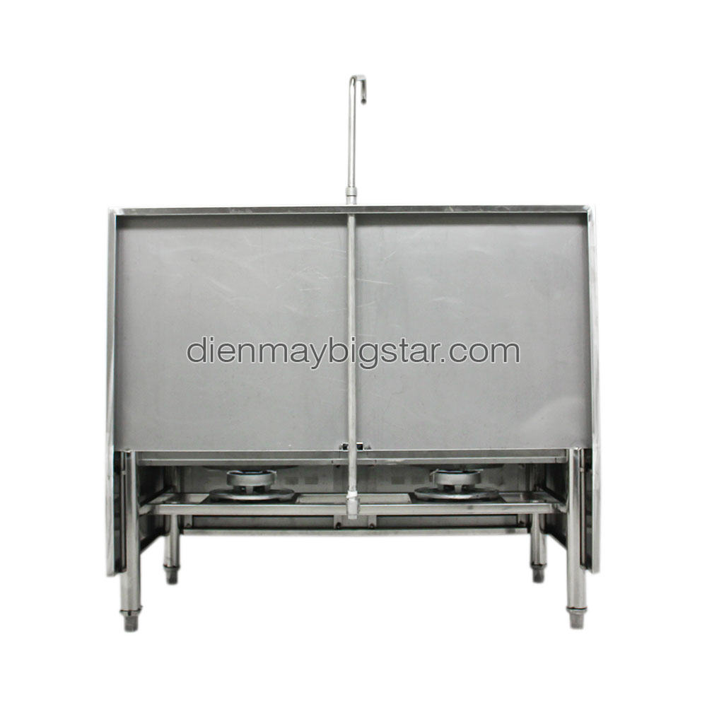 Bếp hầm đôi 2 họng Gas 13 Bếp hầm đôi 2 họng Gas - Ảnh 4