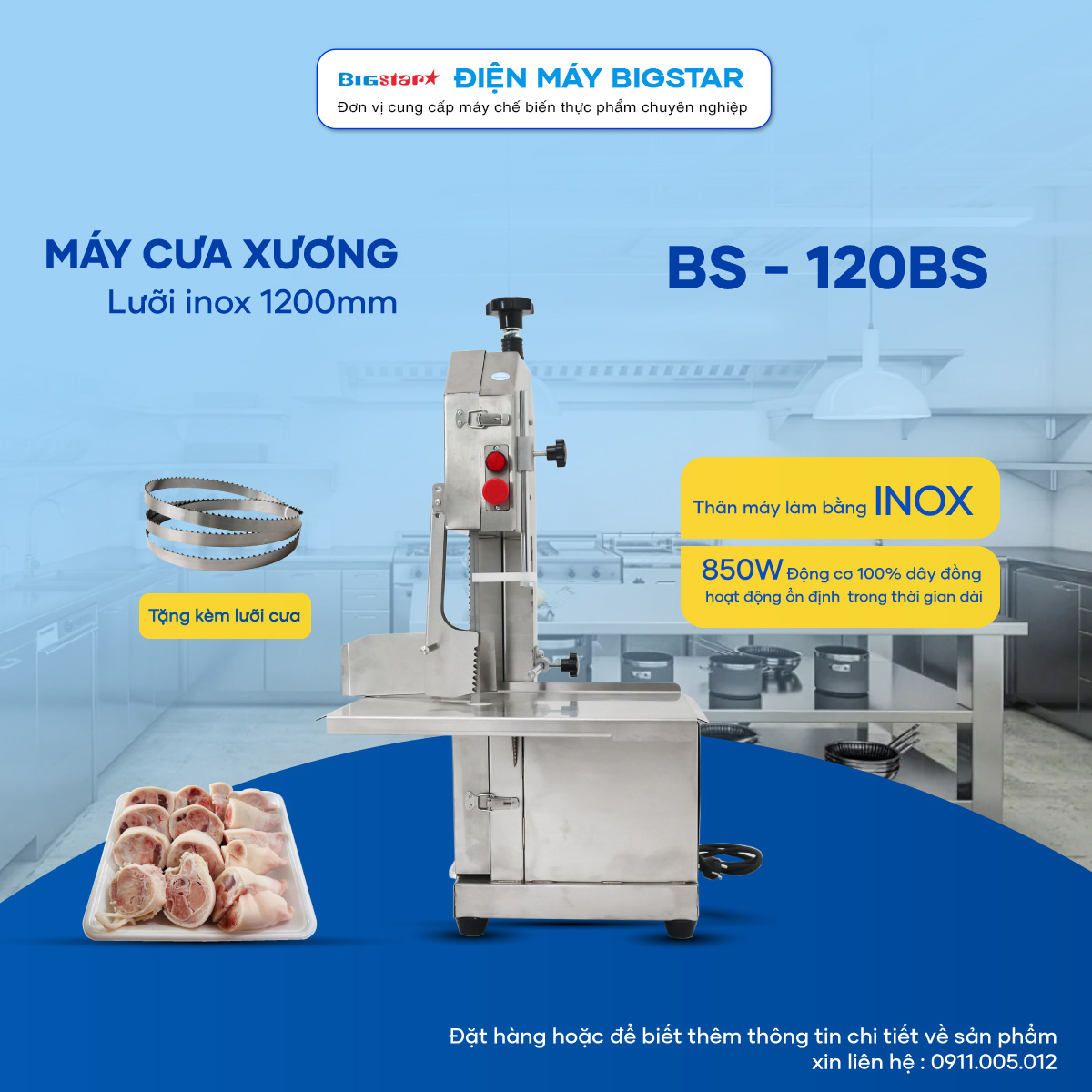 may cua xuong inox 120 bs tr