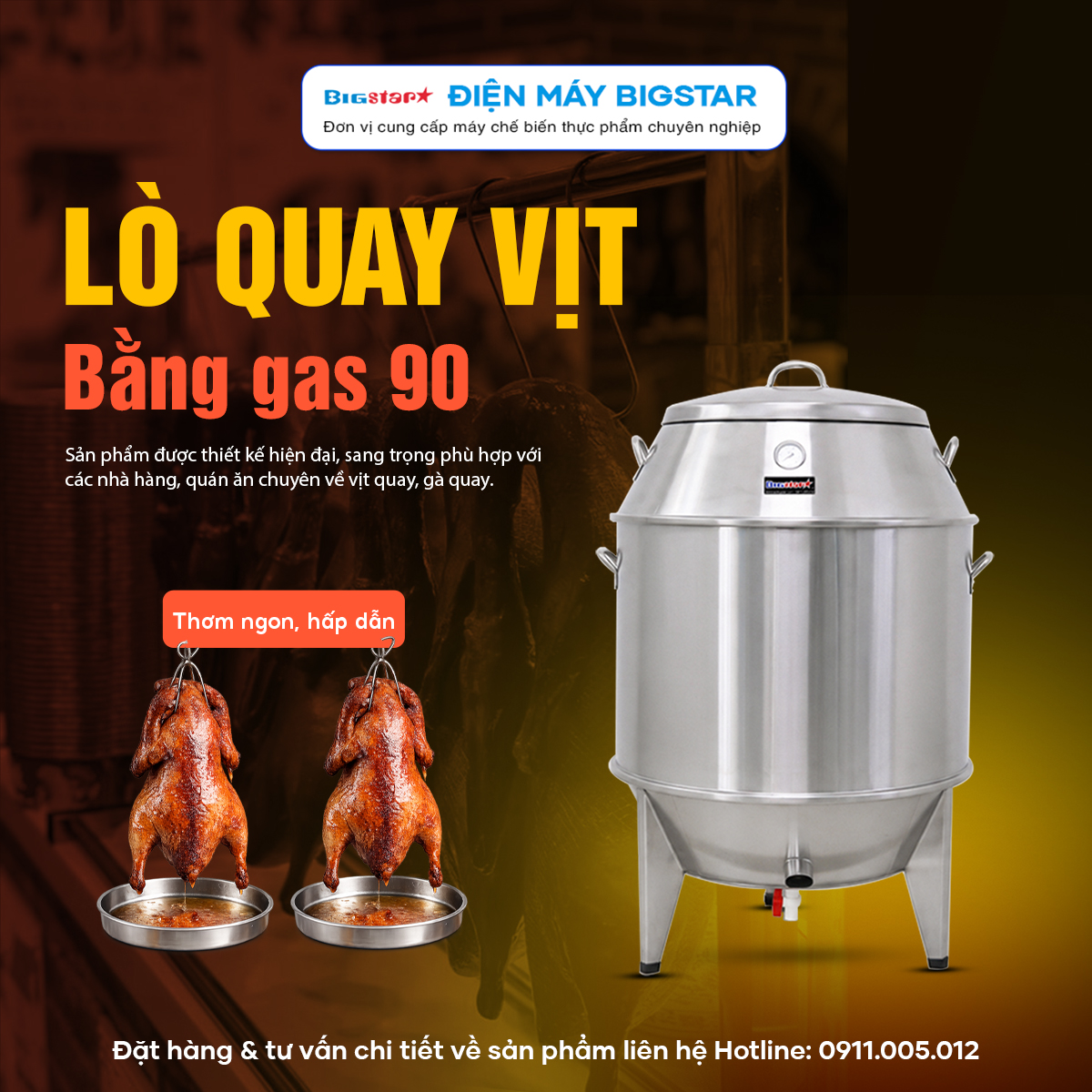 lo quay vit dung gas banner