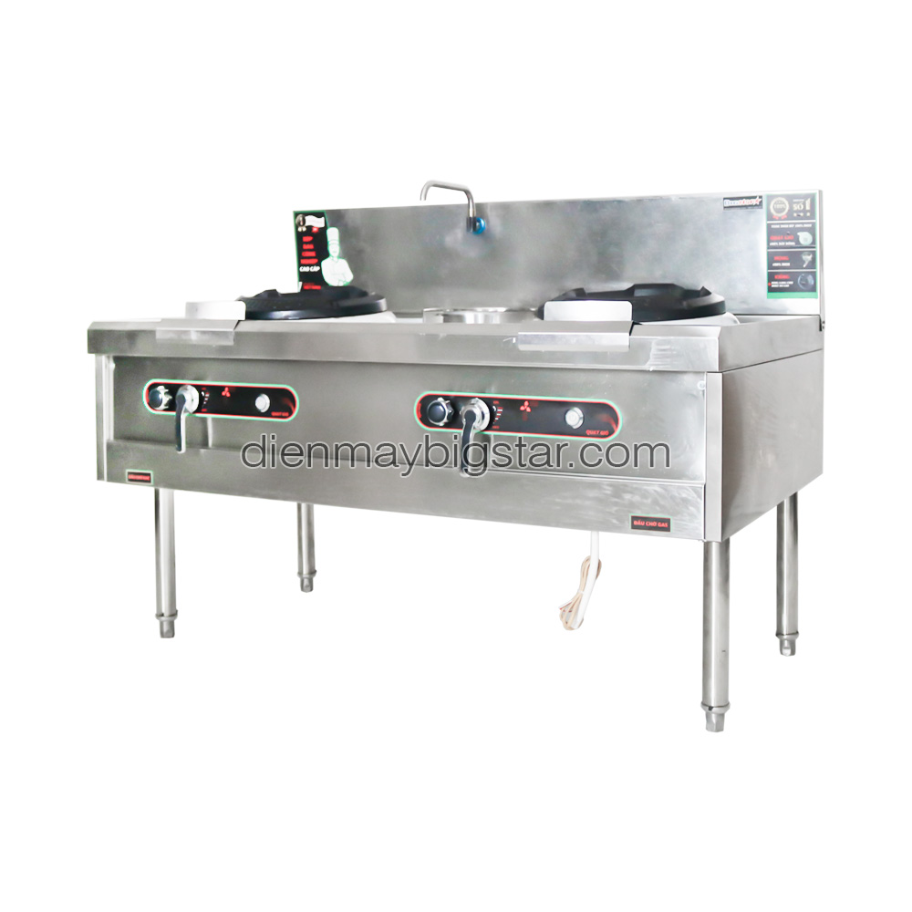 Bếp Á 2 họng 1m5 có bầu nước quạt thổi 11 Bếp Á 2 họng 1m5 có bầu nước quạt thổi - Ảnh 3