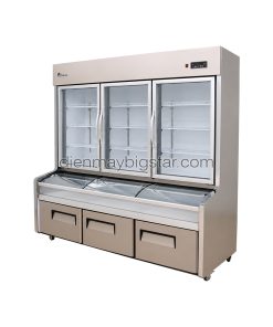 tu trung bay sieu thi 3 che do suoi kinh 2m R3C 2000F 2