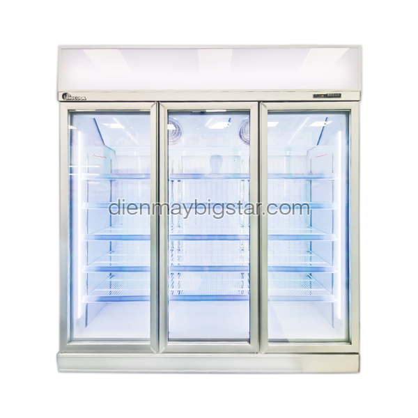 Tủ đông cánh kính cao cấp 3 cánh LD-1800FA - Thông số kỹ thuật