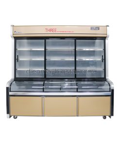 Tủ trưng bày siêu thị 3 chế độ sưởi kính 2m R3C-2000F