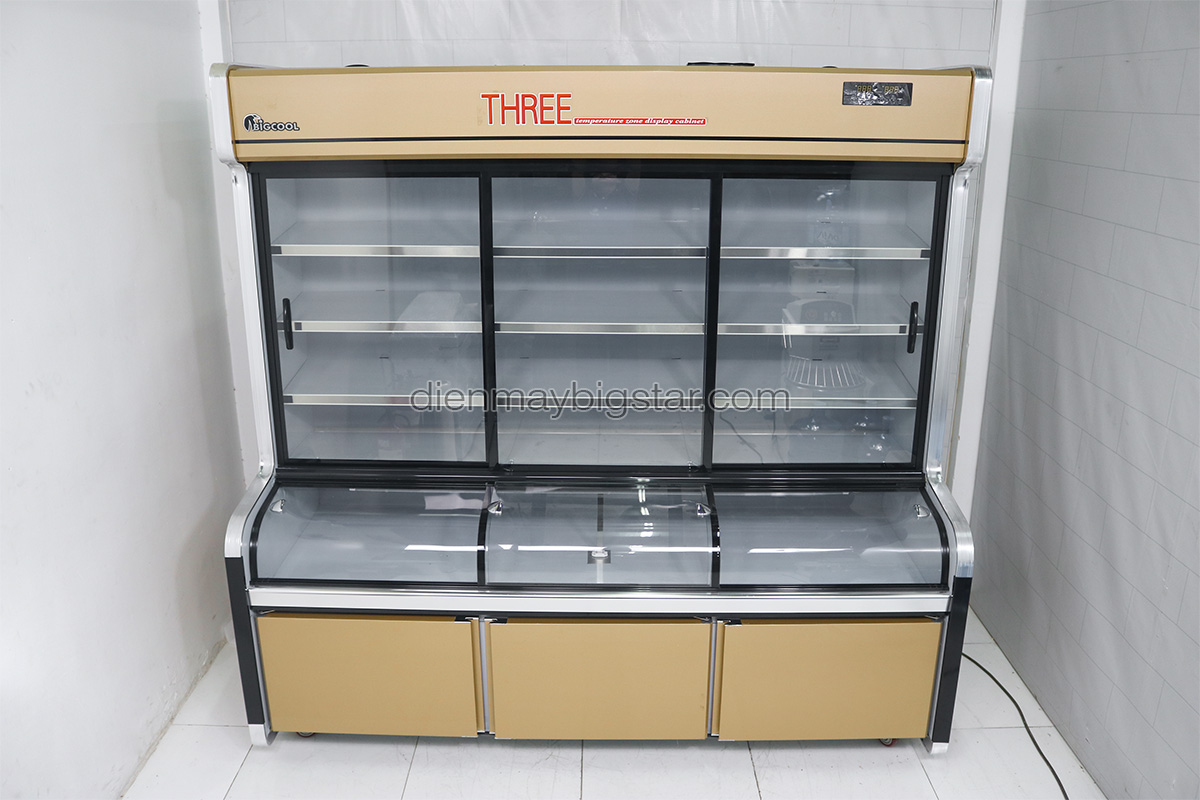 Tủ trưng bày siêu thị 3 chế độ sưởi kính 2m R3C-2000F 27 tu trung bay sieu thi 3 che do suoi kinh 2m R3C 2000F 1.1