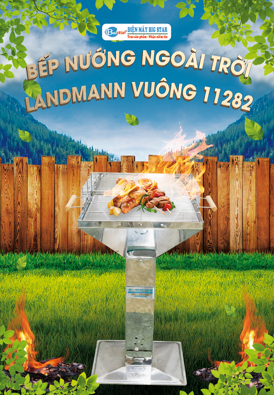 Bếp nướng ngoài trời Landmann vuông 11282 16 Bep nuong ngoai troi landmann vuong 11282 banner