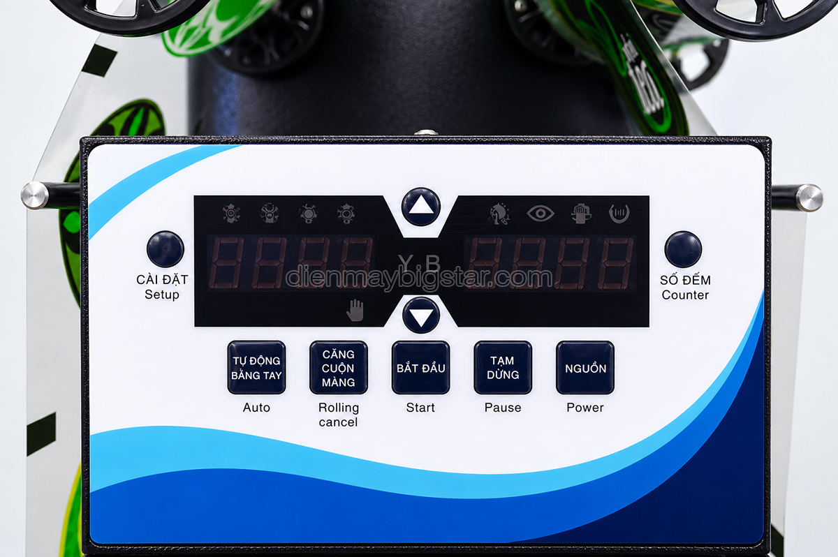 Máy dán miệng ly Yubann YB - 88A 20 may dan mieng ly Yubann YB 88A 8