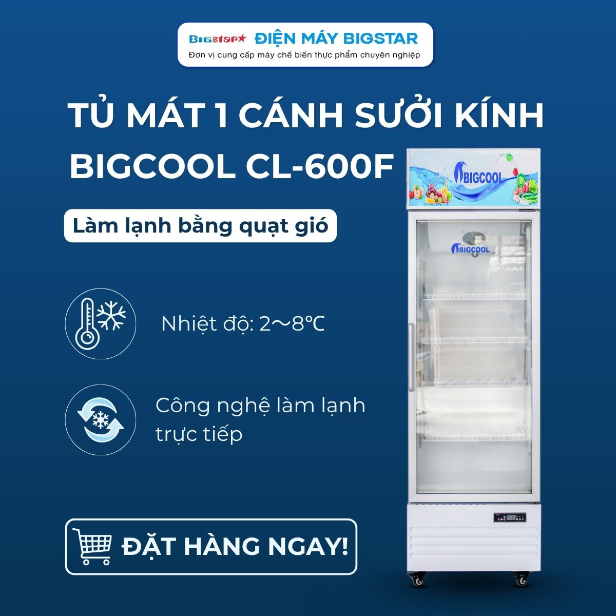 tu mat 1 canh suoi kinh bigcool CL 600F banner